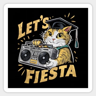 Let's Fiesta 'Graduation' Sticker